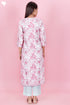 Bizzy Lizzy Kurta And Pant Set With Kota Dupatta In Block Print